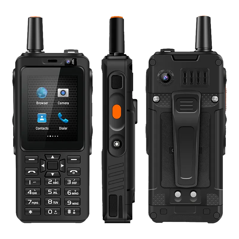 Uniwa f40 telefone celular, 2.4 polegadas, 4g, android, zello, poc, rádio, walkie talkie