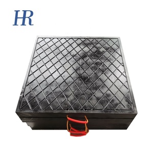 Anti-impact Crane Outrigger Pad UHMWPE Material Outrigger Pad with Rope Handle for Automobile