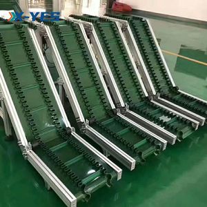 X-YES Save Space With Compact Vertical <strong>Systems</strong> Manufacture <strong>Container</strong> <strong>Unloading</strong> Z Type Vertical Belt Conveyor