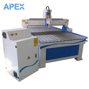 Enrutador de madera CNC Popular, máquina de tallado de madera 3D, sistema DSP, 3 ejes, PVC, MDF, corte acrílico, precio de enrutador CNC 1325 - Product Image 1