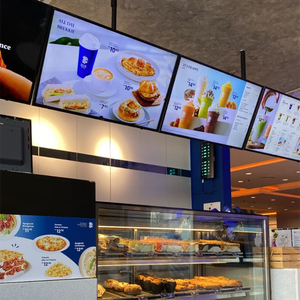 Bán buôn siêu mỏng tùy chỉnh Led hộp Đèn khung nhôm vật liệu thép Bảng <span class=keywords><strong>menu</strong></span> nhà hàng cho quán cà phê dễ dàng treo cài đặt - Product Image 4