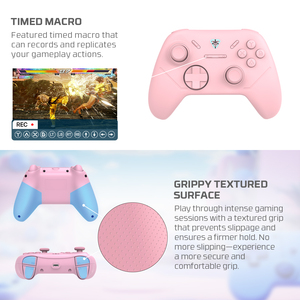 Fantech SHOOTER III WGP13S kablosuz pembe tasarım çok yönlü çoklu platformlar Gamepad Hall etkisi oyun denetleyicisi PC cep için - Product Image 6