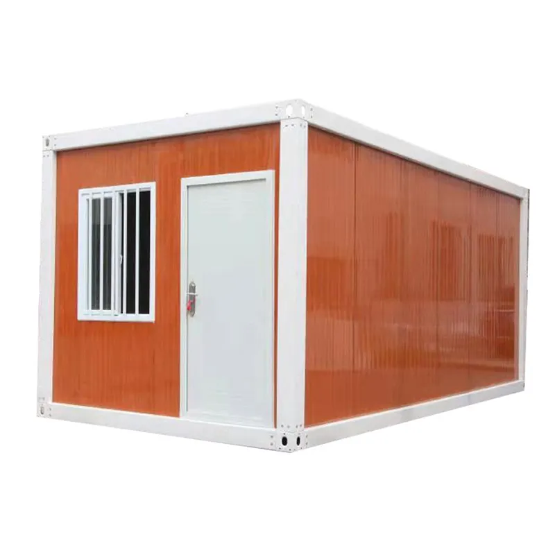 Fabriek Beweegbare Huis 20ft Sandwichpanelen Demontabele Container Huis Prefab Klein Modulair Huis