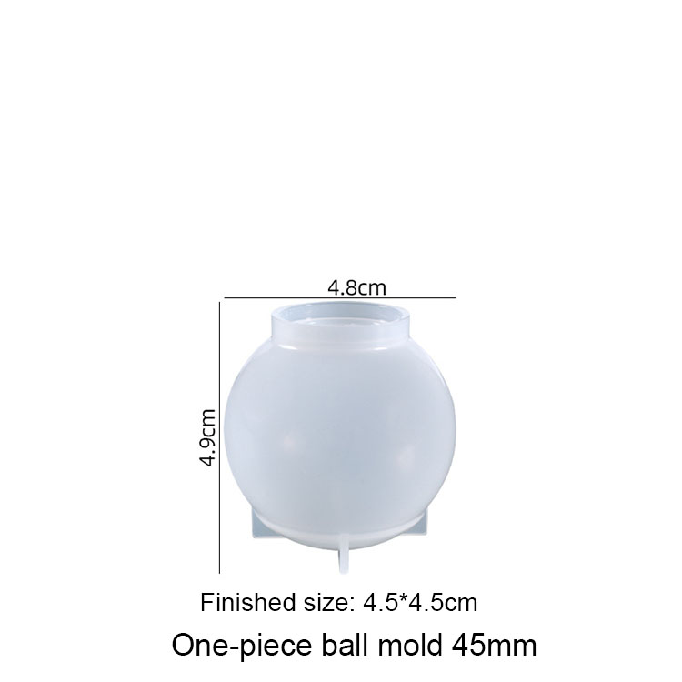 Moule à bille ronde monobloc 45mm
