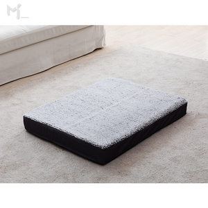 Кровать для собак на платформе с эффектом памяти-терапевтический традиционный коврик прямоугольная кровать из пеноматериала-подушка для домашних животных - Product Image 1