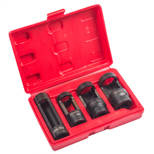 4 PCS <strong>O2</strong> <strong>Sensor</strong> Sleeve Kit High Quality 40CR-V Oxygen <strong>Sensor</strong> Wrench Tool Universal 1/2 &quot;drive Oxygen <strong>Sensor</strong> Socket Tools Set - Product Image 1
