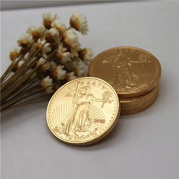 999 bien moneda de oro 24k oro puro/moneda de oro para las ventas