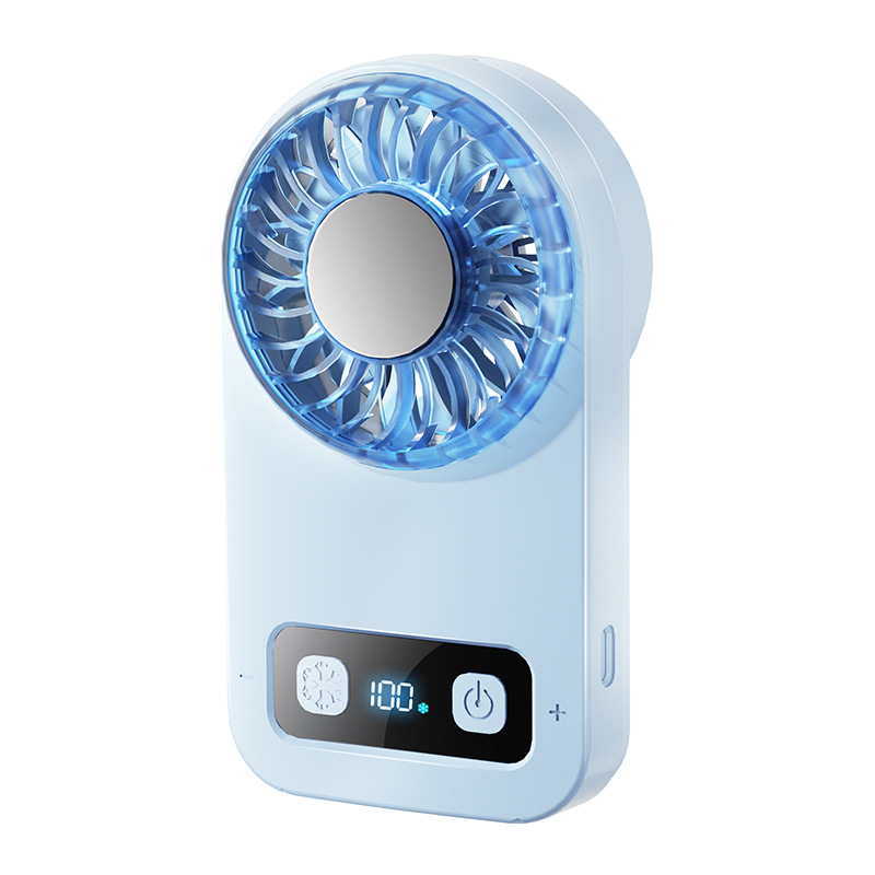 Ventilador de compresión de hielo de cero grados azul
