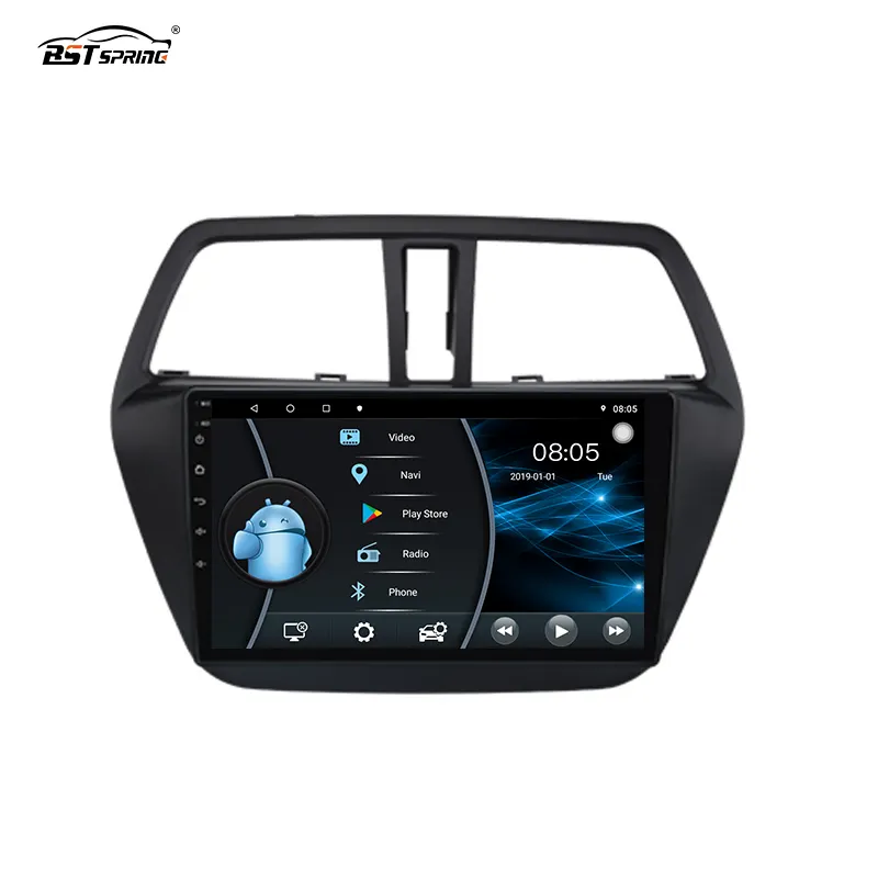 Araba radyo Suzuki SX4 2 S çapraz 2012 - 2016 Android araba multimedya Stereo Video oynatıcı navigasyon GPS navigasyon