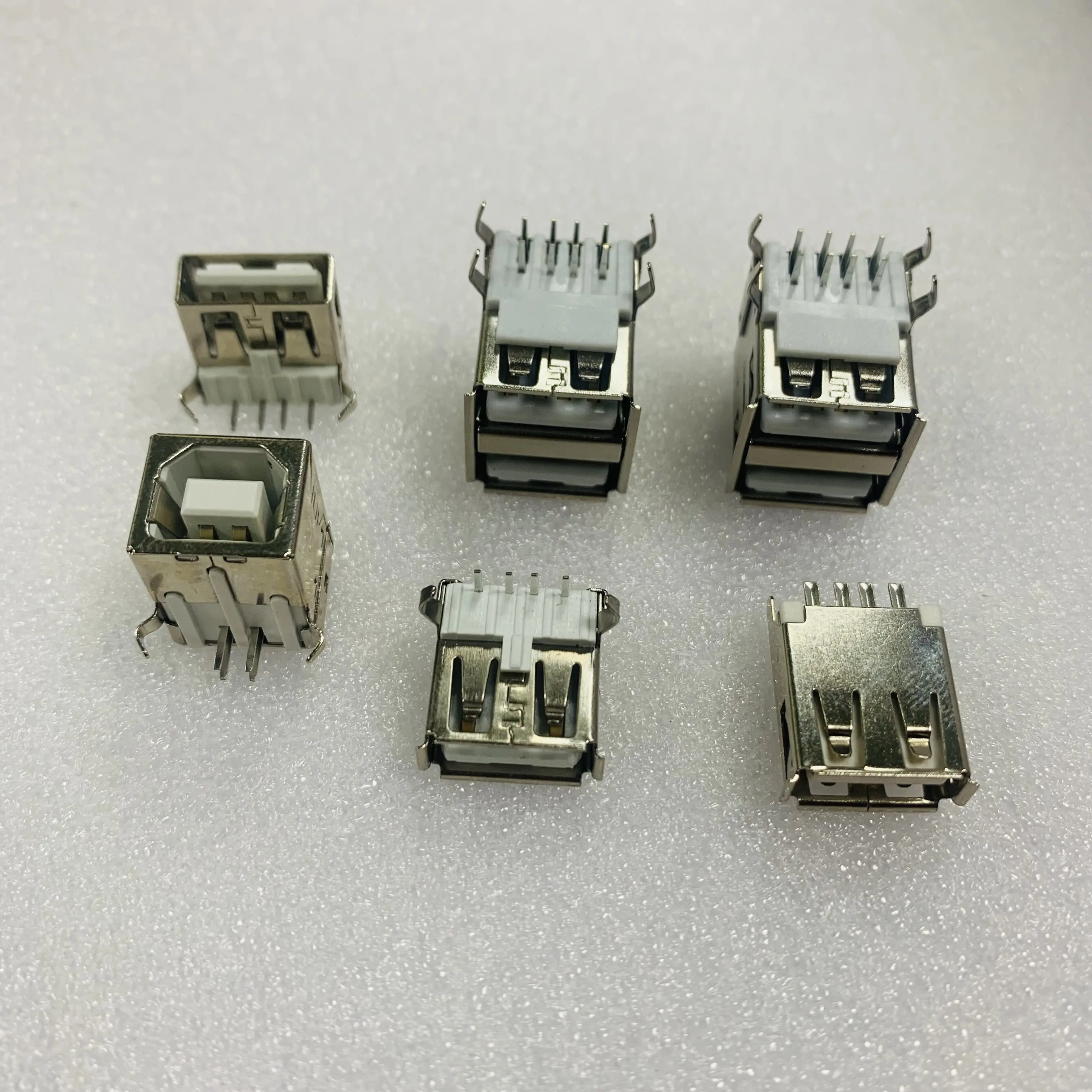 4 pines SMD Micro USB conector hembra USB A B tipo conector