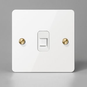 Enchufe de ordenador de TV de baja potencia para uso doméstico interruptor de pared eléctrico estándar del Reino Unido interruptor de palanca o botón - Product Image 2