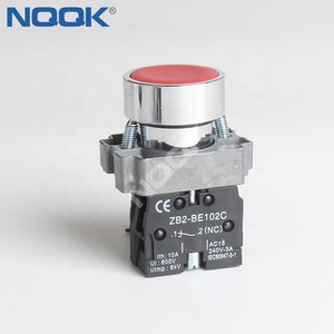 ZB2-BE102C luce rossa interruttore momentaneo 1 N/O nessun pulsante normalmente aperto - Product Image 2