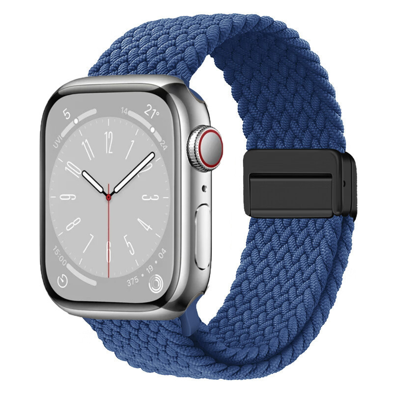 Boucle bleu-noir marine froide