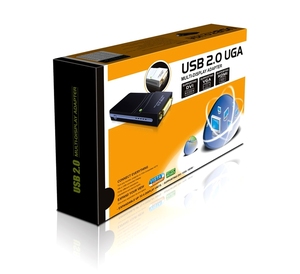 <strong>USB</strong> 2.0 UGA Multi-Display Video Adapter To DVI <strong>VGA</strong> External Graphics Card Extension Mirror Monitors Converter - Product Image 6