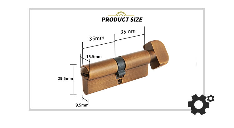 EADER free sample high quality security key door lock price Factory price Russia customized lock cylinder door lock parts
