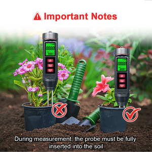 Testeur d'humidité du sol 3 en 1 pour plantes de jardin Détecteur EC 3 en 1 pour pelouse et sol - Product Image 3