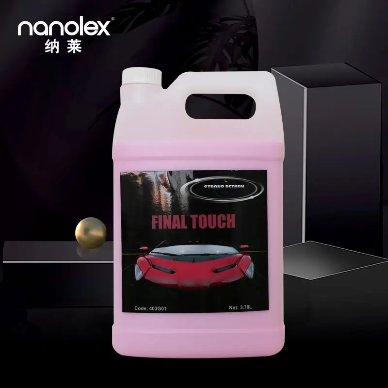 Nanolex 403 araç bakım sihirli araç bakım ürünleri oem susuz yıkama ve balmumu sprey araba temizleme kiti ile özel etiket