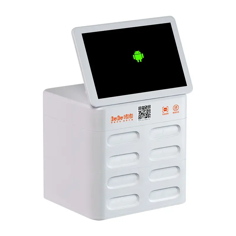 โทรศัพท์มือถือบัตรวีซ่าจ่ายธนาคารพลังงานที่ใช้ร่วมกันชาร์จเช่าแบ่งปันธนาคารพลังงานสถานีเช่าโดย Qr App หรือ POS Reader