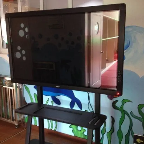 Pizarra blanca con Panel interactivo táctil, pizarra Digital interactiva, negra, personalizada, de aluminio, para escuela