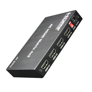 4K 60Hz HDMI Matrix Switch <strong>4</strong> in 2 out Audio <strong>Output</strong> HDMI Matrix 4x2 with EDID - Product Image 6
