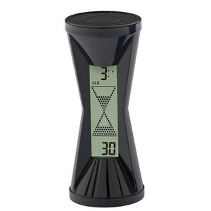 CL048 Timer per il conto alla rovescia elettronico digitale a forma di clessidra economico multifunzione con orologio - Product Image 3