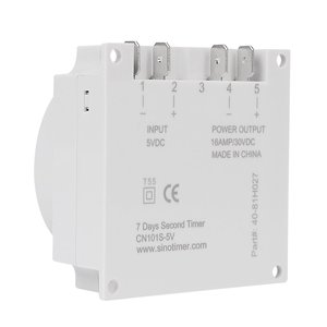 1 secondo Intervallo di 5V 12V 24V 110V 220V Digitale A CRISTALLI LIQUIDI Timer Interruttore di 7 Giorni Alla Settimana relè di Tempo programmabile Programmatore CN101S - Product Image 4