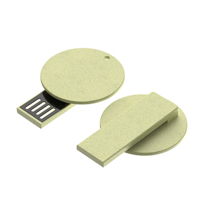 Forma OEM forma rotonda 1 2 4 8 16 32 64 128 gb chiave 2.0 usb chiavetta 2.0 memory stick usb paglia naturale usb memoria 128 gb - Product Image 4