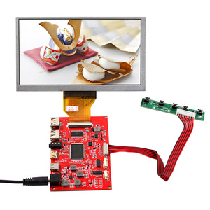 Hd-Mi tipo C 2Usb inversor Pcb placa de circuito y pequeña pantalla Lcd 6,5 pulgadas At065Tn14 50Pin Ttl 800X480 pantalla Lcd Panel - Product Image 1