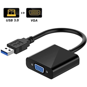 热卖USB 3.0公到vga母扩展外部显卡USB到VGA适配器转换器电缆 - Product Image 2