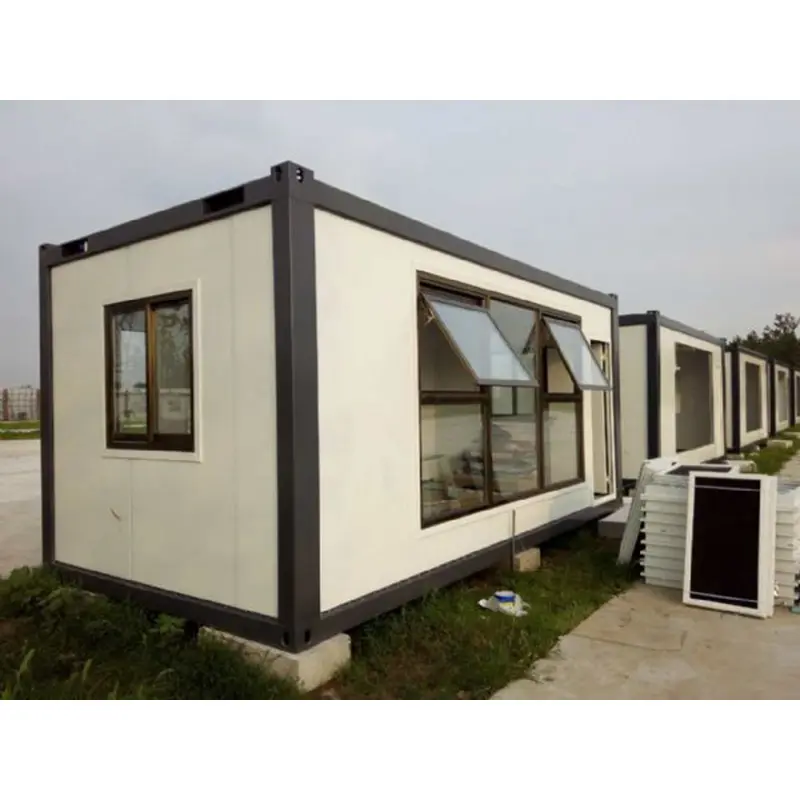 Prefabrik ev modern çelik kabin/otel uyku kutusu/20 demonte konteyner evler