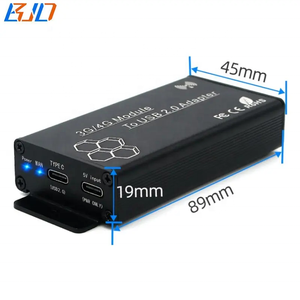 USB 2.0 Typ C zu <span class=keywords><strong>Mini</strong></span> PCI-E MPCIe Wireless Adapter 1 SIM-Kartens teck platz 2 Antennen schutzhülle für 3G 4G LTE GSM WWAN-Modul - Product Image 4
