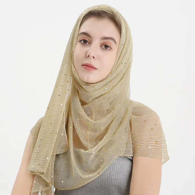Productos Promocionales piedra de diamante de verano velo para hijab mujeres musulmanas