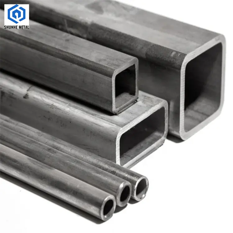 Precio barato por metro tubo de acero 1095 e235 40mm redondo BS EN 10255 st44 tubo chino 4 tubo de acero al carbono sin costura cuadrado