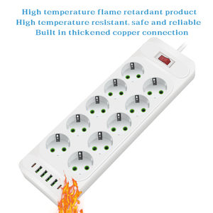3 Way/6 Way Power Electrical Extension <strong>Socket</strong> <strong>With</strong> <strong>Switch</strong> and Power <strong>Socket</strong> Outlet - Product Image 6