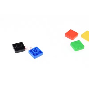 Quadratische taktile Knopf kappen für B3F-4055 12 X12X7.3MM Micro TACT-Schlüsselsc halter für ARDUINO 12*12*7.3MM 12 X12X7.3 SCHALTER - Product Image 2
