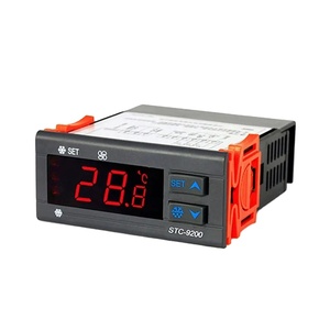 Controlador de temperatura de refrigeración, función de ventilador de descongelación, cable de sensor dual, 1, 2, 2