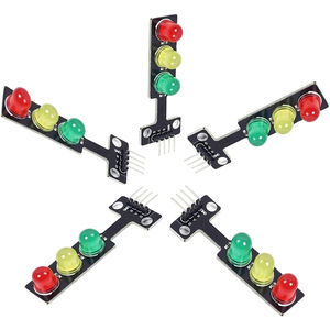 Mini 5V Ampel LED Anzeige modul Rot Gelb Grün 5mm LED RGB-Ampel für Ampel system modell - Product Image 2