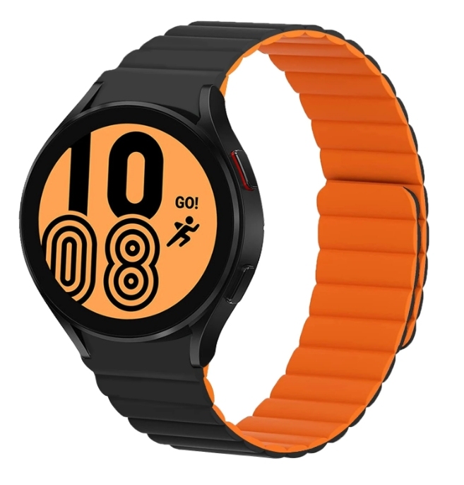 Orange + noir