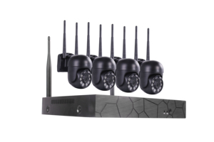 Kit de cámara de seguridad WiFi inteligente, visión nocturna, detección de movimiento, sistema de CCTV inalámbrico en tiempo Real para monitoreo del hogar, datos en la nube, IP - Product Image 3