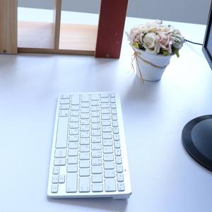 Silver Mini 78 Keys Wireless for Bluetooth <strong>Numeric</strong> <strong>Keyboard</strong> Optical Mechanically Operated Korean Style for iPad Custom Logo - Product Image 3