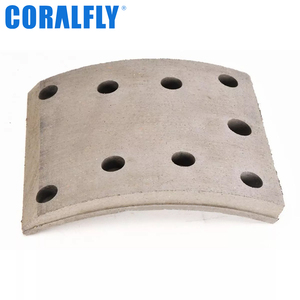 CORALFLY制动蹄衬片<span class=keywords><strong>19494</strong></span> 3464235810 6214210910 3604231910 6174234811奔驰卡车制动蹄衬片