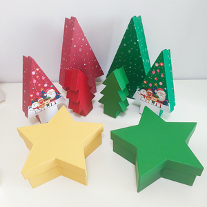 Custom LOGO Small Top and Bottom Gift <strong>Box</strong> New Design Cardboard <strong>Star</strong> Shape with Sponge Liner Embossed Lip and Base for Storage - Product Image 6