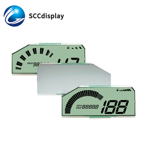 Display lcd a segmenti personalizzati display a segmenti HTN economici strumento per moto elettrica LCD modulo display lcd a 7 segmenti monocromatici - Product Image 6