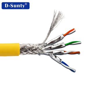40Gbps Cat8 305m lungo LAN Ethernet PVC cavo per rivestimento SFTP/FTP rete CCC certificato cavi di comunicazione conduttori in rame nudo