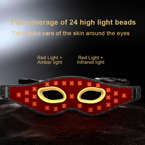 Sunglorハンドヘルド赤外線LEDレッドライトセラピー新しく設計された3色システム605NM 630NM 850NMアイケア用 - Product Image 4
