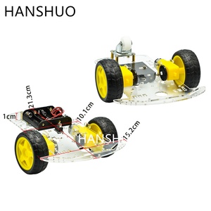 Evitamento tracking Motor Smart Robot Car Chassis Kit Speed Encoder Battery Box 2WD modulo ad ultrasuoni per Arduino UNO R3 kit