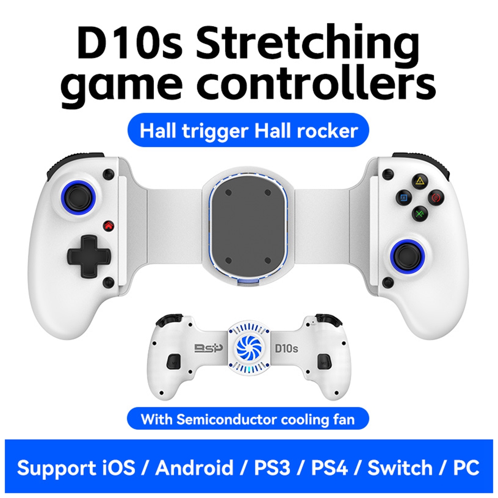 D10S-White (avec ventilateur de refroidissement)