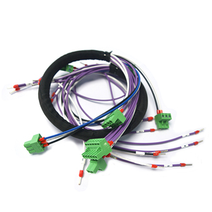 AWG24 5.08mm 3.81mm Green Terminal Block <strong>Cable</strong> Assembly Custom Wiring Harness 8Pin Har Wire Assembly - Product Image 6