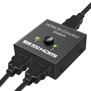 <strong>2</strong> to <strong>1</strong> HDMI Bi-Direction <strong>Switcher</strong> New Dual <strong>2</strong> Ports 4K HDMI <strong>2</strong>.0 Bi-Directional 2x1 1x2 Switch <strong>Splitter</strong>