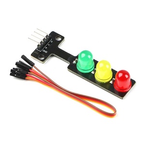 Mini 5 V การจราจร LED Display สำหรับหุ่นยนต์อัจฉริยะสีแดงสีเหลืองสีเขียว 5 มม. LED RGB การจราจรสำหรับการจราจรระบบ - Product Image 1